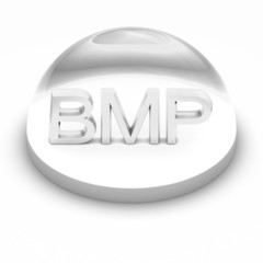 3D Style file format icon - BMP