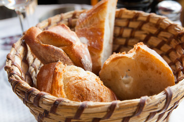 bread in basket