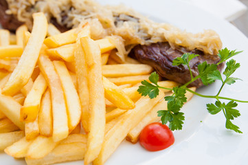 juicy steak beef