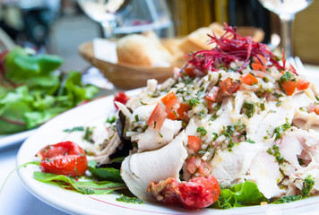 Fresh chicken salad
