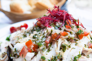 Fresh chicken salad