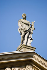 Fototapeta na wymiar Poetry Classical Statue, Oxford