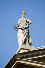 Physick, or health, classical statue, Oxford