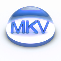 3D Style file format icon - MKV