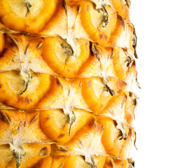 Texture of pineapple