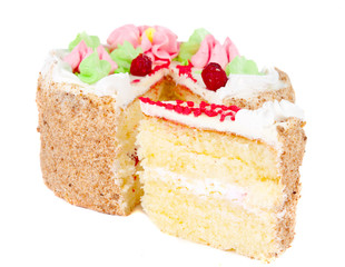 cake with cream