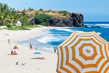plage Boucan Canot, île de la Réunion