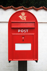 Danish postbox