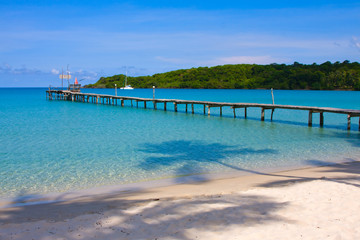 Obraz premium Beautiful tropical beach in Koh Kood , Thailand