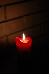 Red candle