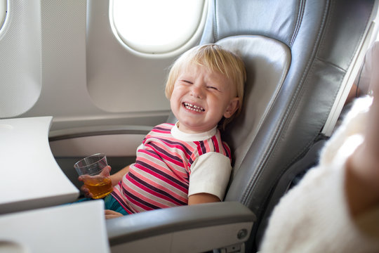 Crying Child In Airplane