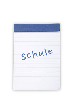 "Schule"-notiz