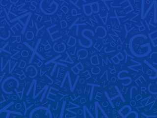 Fond lettres - abc