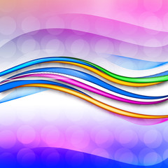 Colourful abstract illustration background