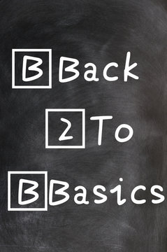 Back to Basics