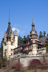 Fototapeta premium Peles Museum, Sinaia, Romania