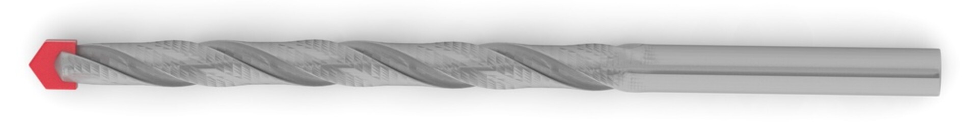 3d render of drill screw