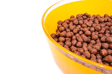 Breakfast cereals, chocolate balls