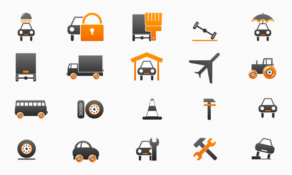 Set car icons