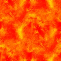 Cercles muraux Mélange de couleurs macro orange yellow red watercolor seamless texture and paint st