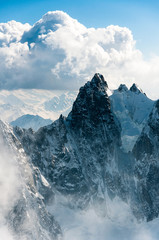 Gipfel in den franz&ouml;sischen Alpen