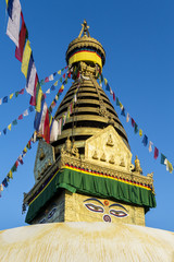 Swayambhunath Stupa in Kathmandu, Nepal