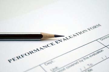 Performance evaluation form
