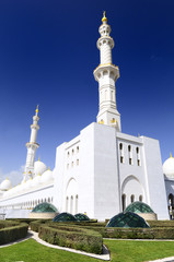 Fototapeta na wymiar Biały Meczet