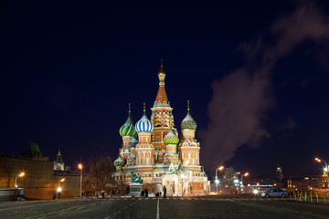 Saint Basil Cathedral in Moscow