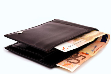 Money in a wallet