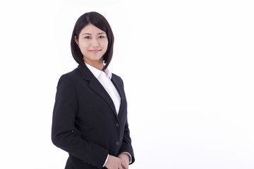 A young businesswoman