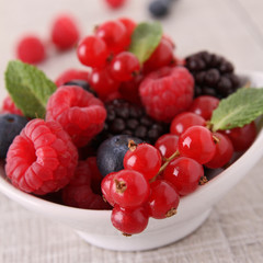 assortment of berries