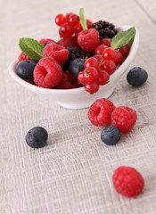 assortment of berries