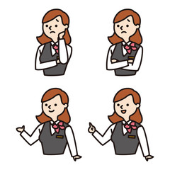 キャビンアテンダント