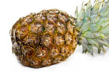 pineapple on a white background