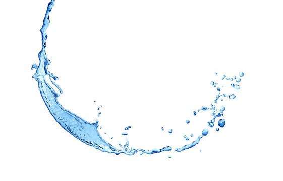 Abstract Flowing Water