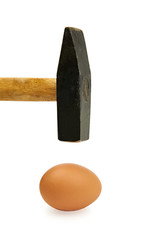 Hammer And Egg. Pre Crash