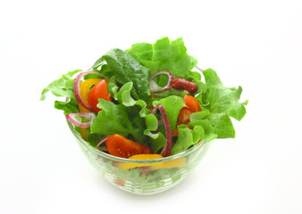 fresh vegetable salad