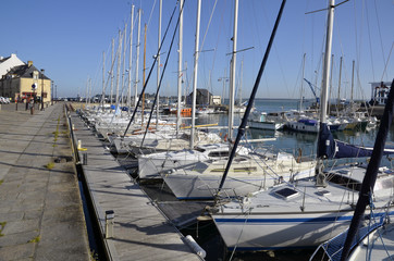 Port of Le Croisic in France