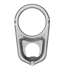 ring pull isolated on a white background