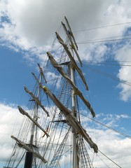 Segelschiffsmast