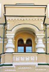 facade of the building with balcony © pingvin57