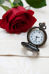 Pocket Watches and Rose