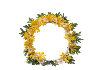 wreath of flowers