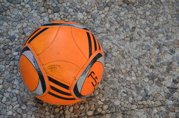 Balón de futbol, El Rompido. Huelva. © MiguelAngel