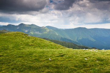 High mountain landscape