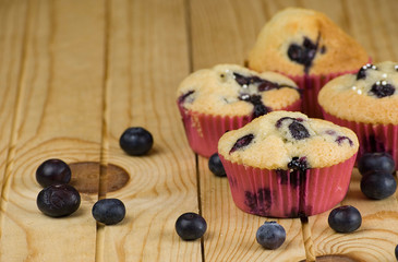 blueberries muffin