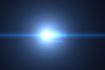 Lens flare abstract background