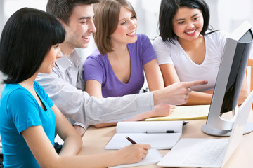 Fototapeta premium Students