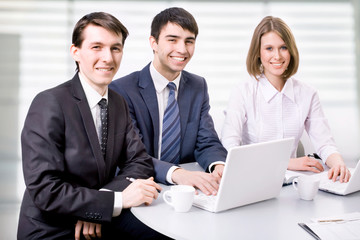 Fototapeta premium Business team